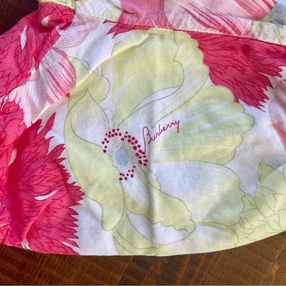 Shirt top + bottoms set 1/3 months short sleeves Burberry - Picture 6 of 7